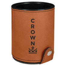 Load image into Gallery viewer, Rawhide Laserable Leatherette Dice Cup with 5 Dice