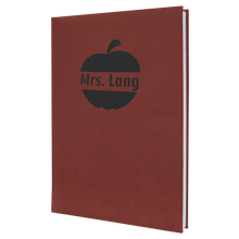 Load image into Gallery viewer, 7" 7" x 9 3/4" Laserable Leatherette Journal with Lined Notepad