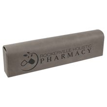 Load image into Gallery viewer, Gray 9 3/4" x 2 1/2" Laserable Leatherette Pill Box