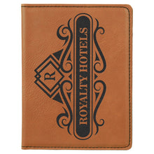 Load image into Gallery viewer, Rawhide 4 1/4" x 5 1/2" Laserable Leatherette Passport Holder