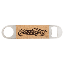 Load image into Gallery viewer, Cork 1 1/2" x 7" Laserable Leatherette Bottle Opener