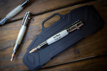 Load image into Gallery viewer, Whitetail Antler Bolt Action Pen with Rifle Case