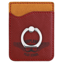 Load image into Gallery viewer, Silver Laserable Leatherette Phone Wallet
