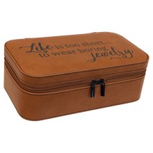Load image into Gallery viewer, Rawhide 7 1/2" X 4 1/2" Laserable Leatherette Jewelry Box
