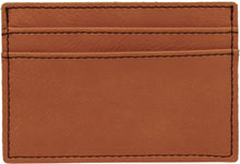 Load image into Gallery viewer, Rawhide 4" x 2 3/4" Laserable Leatherette Wallet Clip
