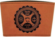 Load image into Gallery viewer, Rawhide 3" Laserable Leatherette Mug Sleeve
