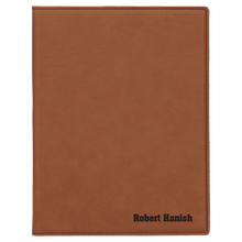 Load image into Gallery viewer, Rawhide 7" x 9" Laserable Leatherette Small Portfolio with Notepad
