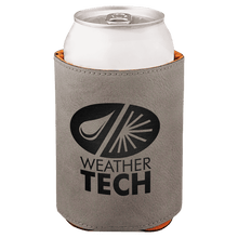 Load image into Gallery viewer, Gray 3 3/4" Laserable Leatherette Beverage Holder
