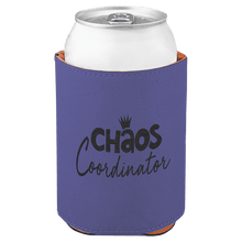 Load image into Gallery viewer, Purple 3 3/4" Laserable Leatherette Beverage Holder
