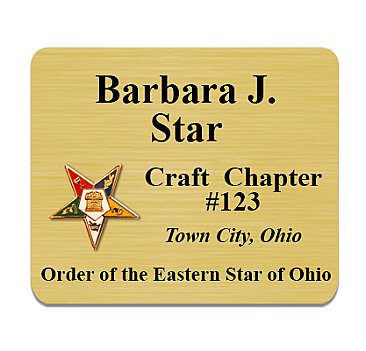 3x3 Flat Badge with Clutch, Pin or Magnet Back add-on Cast Emblem