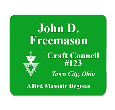 3x3 Flat Badge with Clutch, Pin or Magnet Back